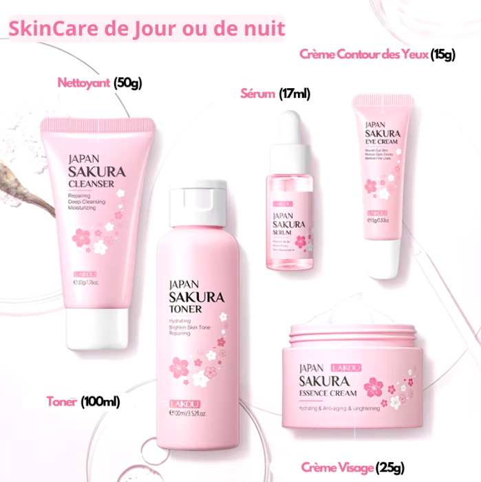Coffret visage sakura 