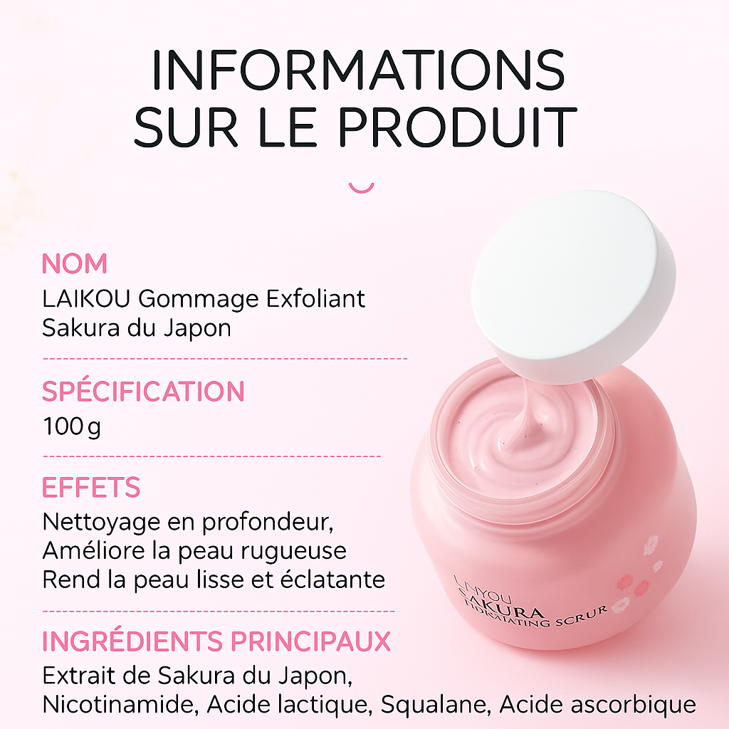 information gommage 