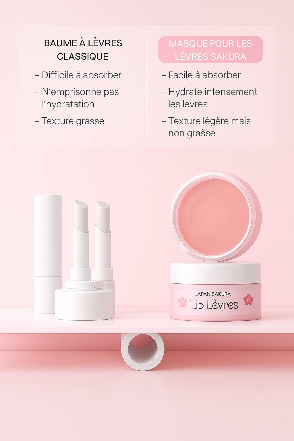 mask levre sakura japan laikou