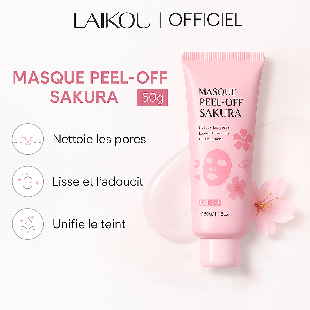 mask point noir sakura laikou